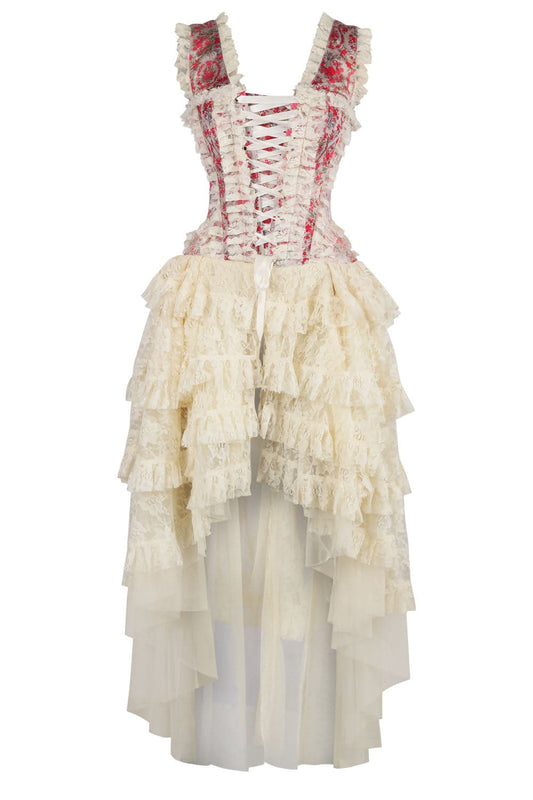 Blush Rose Anastasia Rococo Taffeta Corset Dress