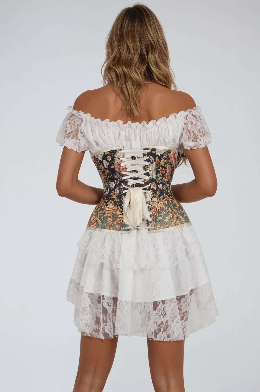 Brookelynn Madame Pompadour Curvy Underbust Corset
