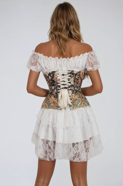 Brookelynn Madame Pompadour Curvy Underbust Corset