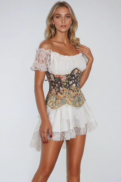 Brookelynn Madame Pompadour Curvy Underbust Corset