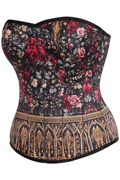 Marylea Floral Blooms Overbust Corset