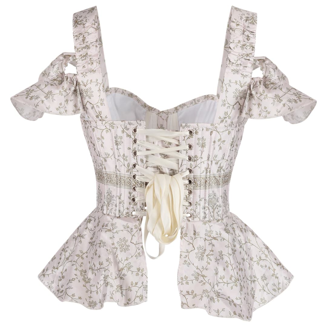 Wrenna Elan Luxe Ivory Vine Corset