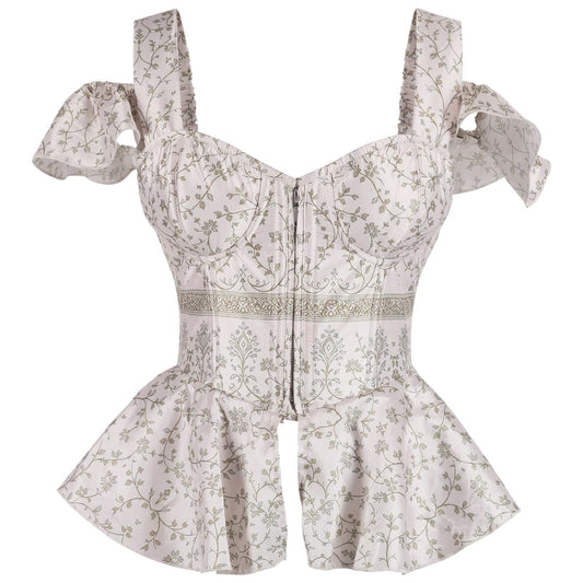 Wrenna Elan Luxe Ivory Vine Corset