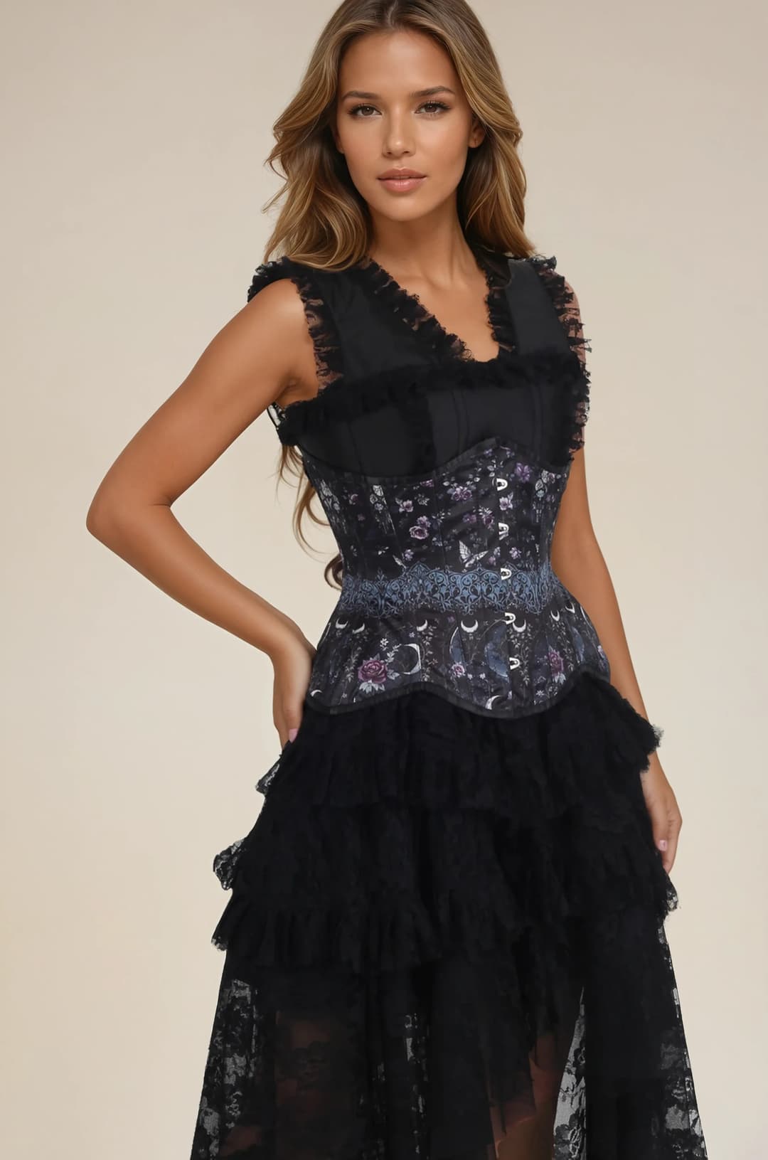 Wendey Gothic Enchantment Curvy Underbust Corset