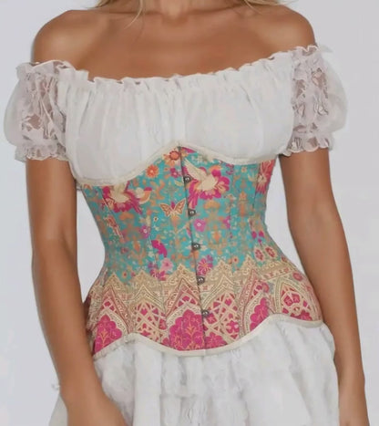 Roseanna Victorian Flutter Curvy Corset